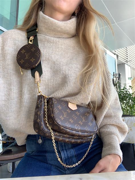 outfits with lv bag|SIX WAYS TO WEAR THE LOUIS VUITTON MULTI POCHETTE .